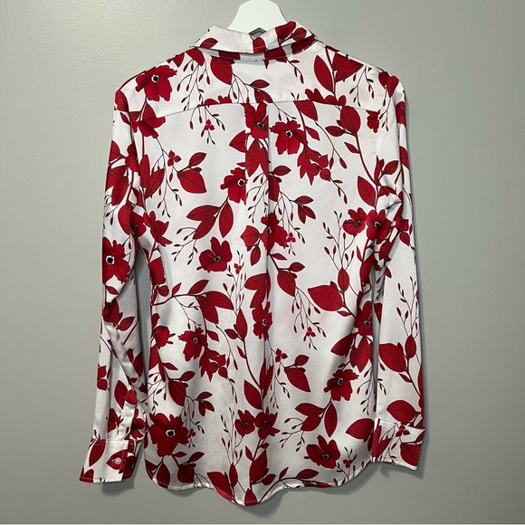 Banana Republic Dillon Shirt Long Sleeve Button Down Floral Print - Picture 7 of 8